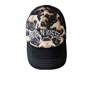 Pugs N Kisses Mesh Back Adjustable Hat